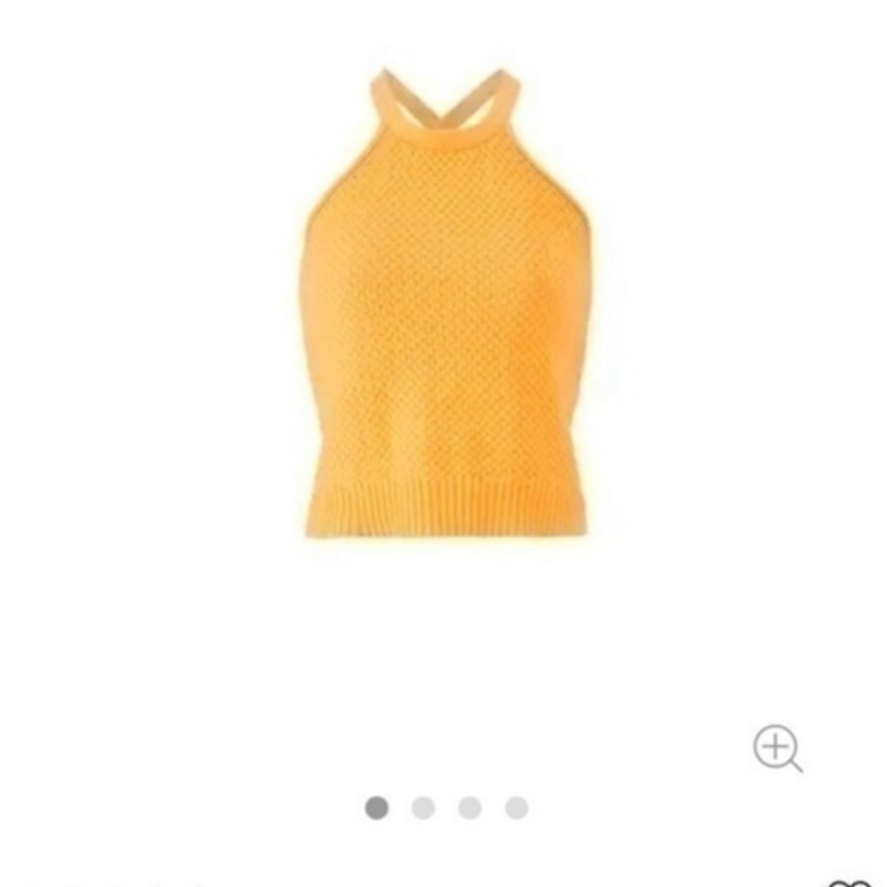 NWT 525 America Tango Orange Knit Tank Top